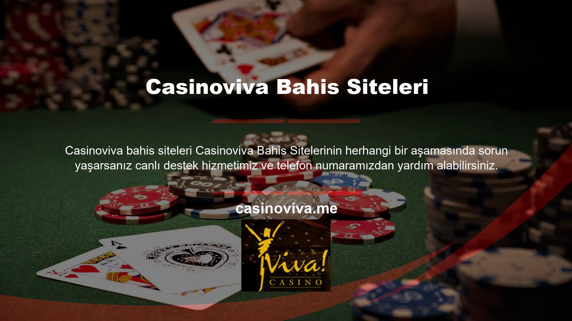 Casinoviva Bahis Siteleri