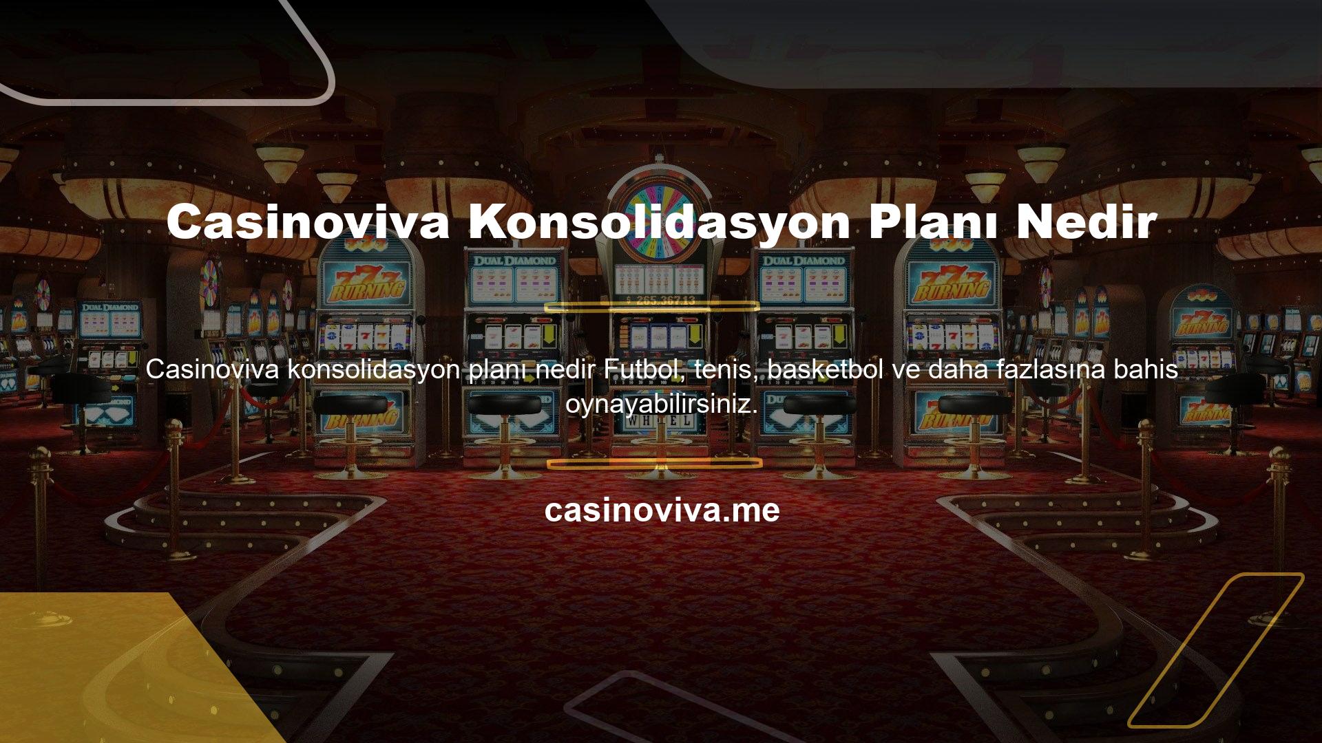 Casinoviva Konsolidasyon Planı Nedir