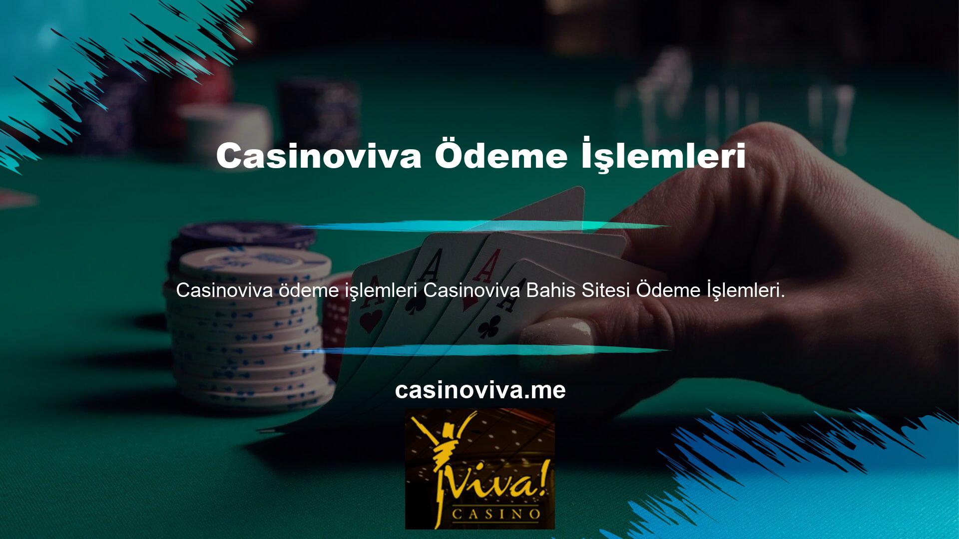 Bahis sitesine giriş yaptıktan sonra, bahis sitesinde işlem yapmak için hesabınıza para aktarmanız gerekecektir